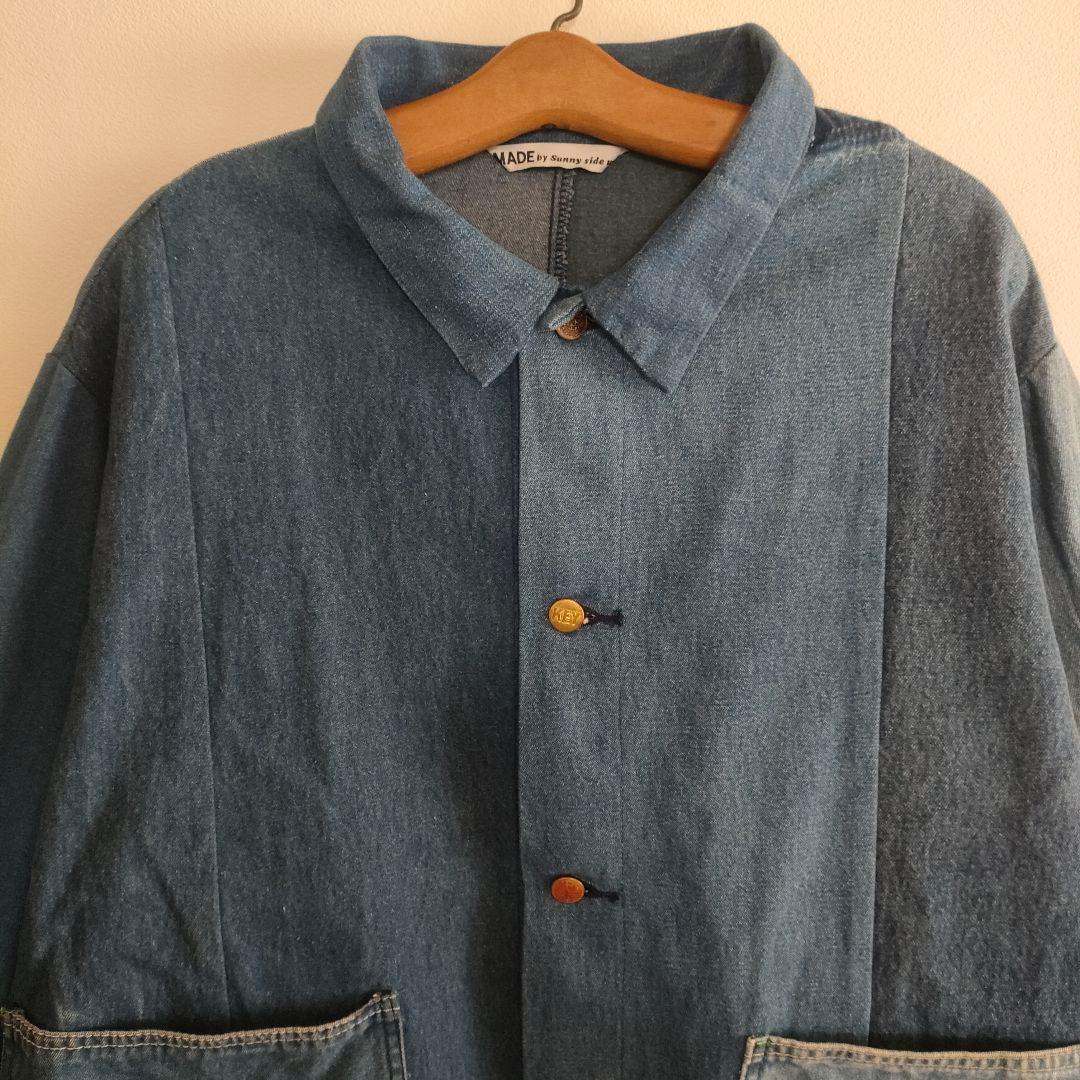 ジャケット・アウター Sunny Side Up Remake Patchwork Coverall
