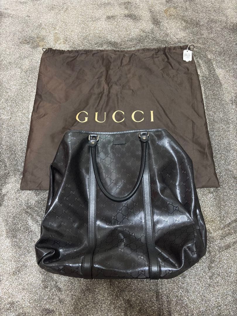 GUCCI グッチ ジョイ インプリメ トートバッグ GG柄 保存袋付き
