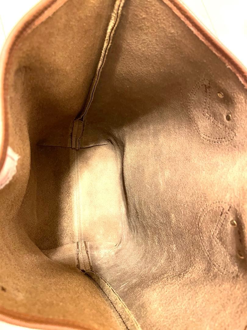 バッグ YOUNG&OLSEN EMBOSSED LEATHER HAVERSACK M