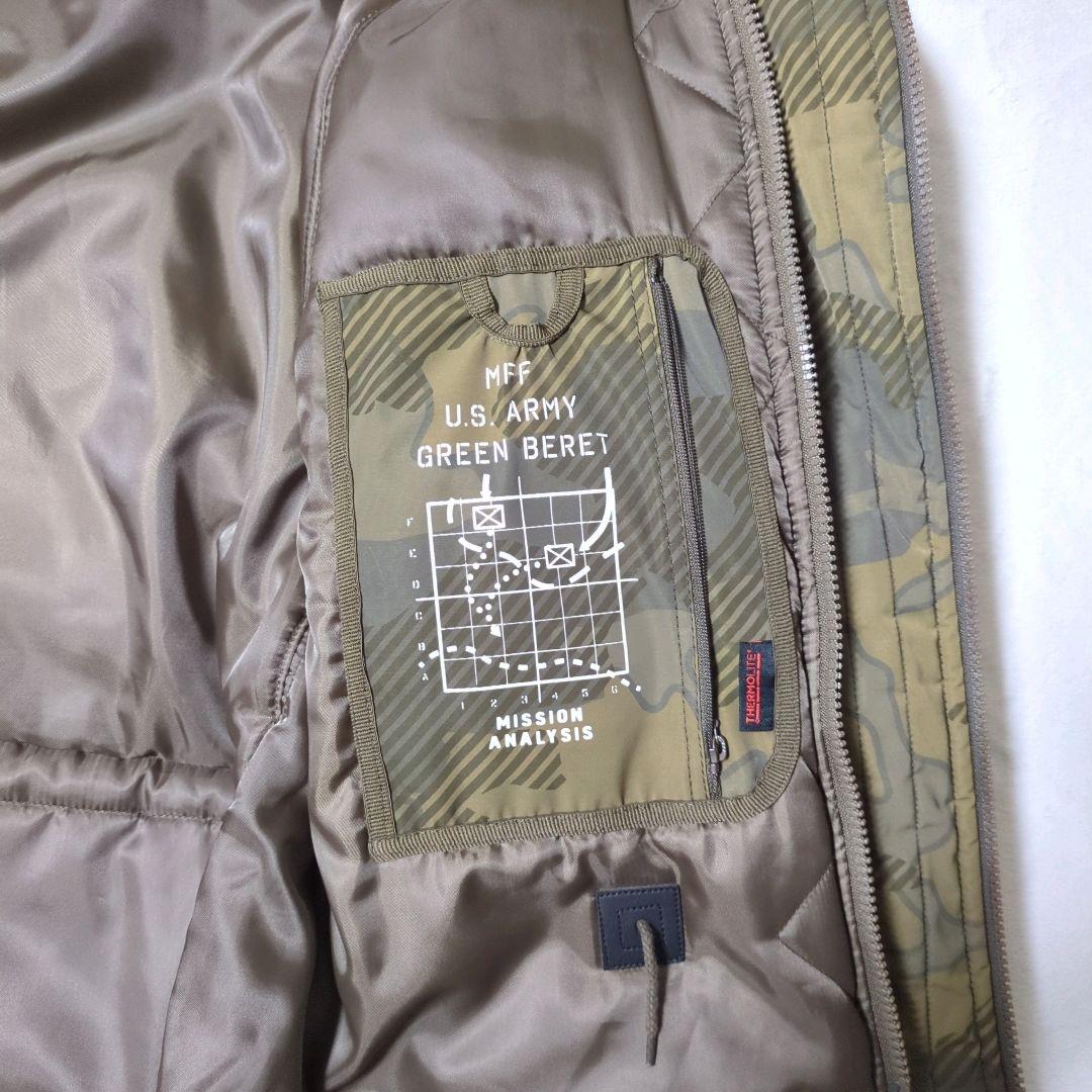 美品 AVIREX N-3B FLIGHT JACKET HALO 迷彩 M