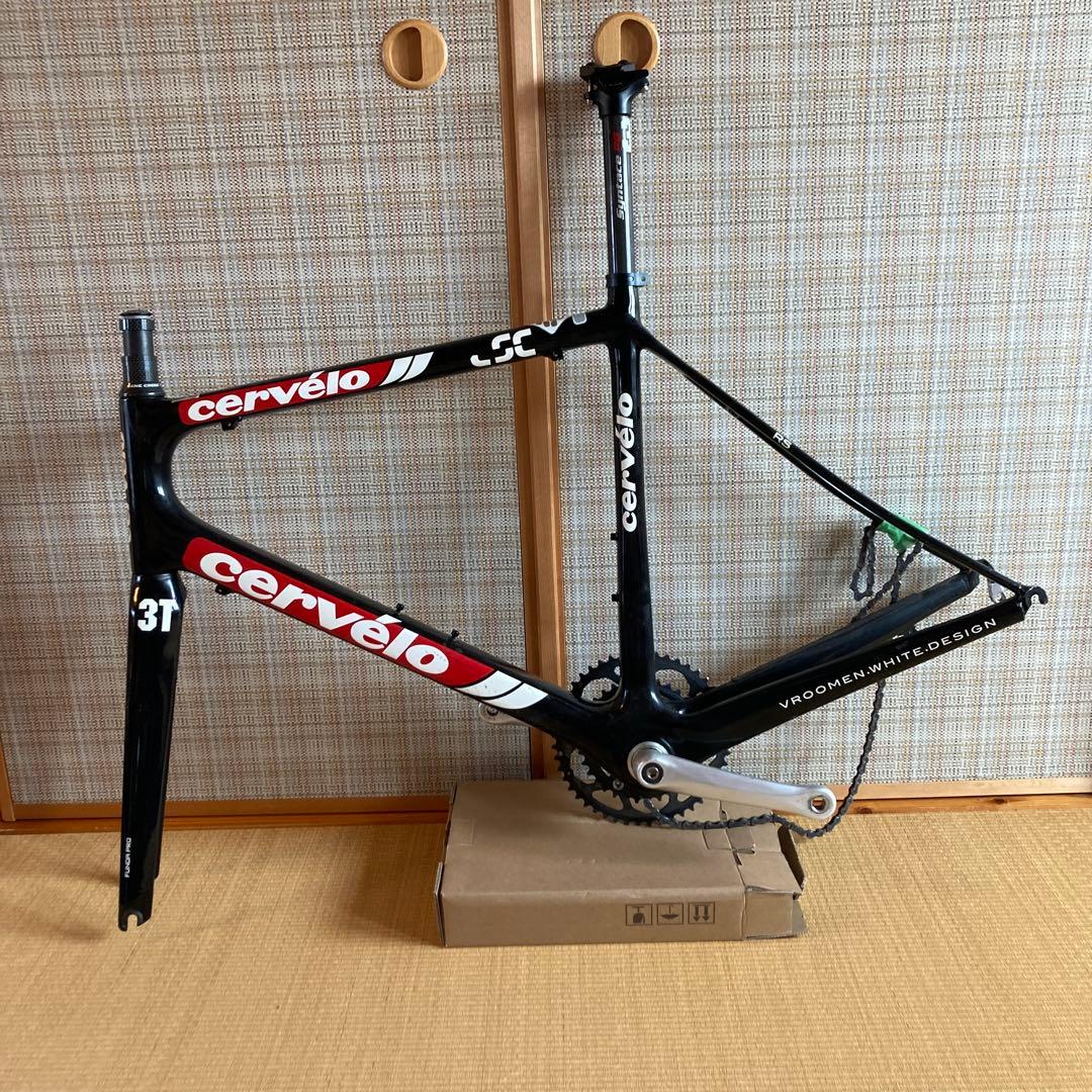 cervélo RS 650Cロードバイクフレーム ブラック