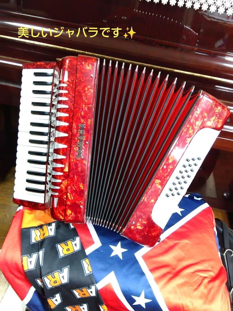（美品）YAMAHA アコーディオン YA-21 【簡易調律整備済】