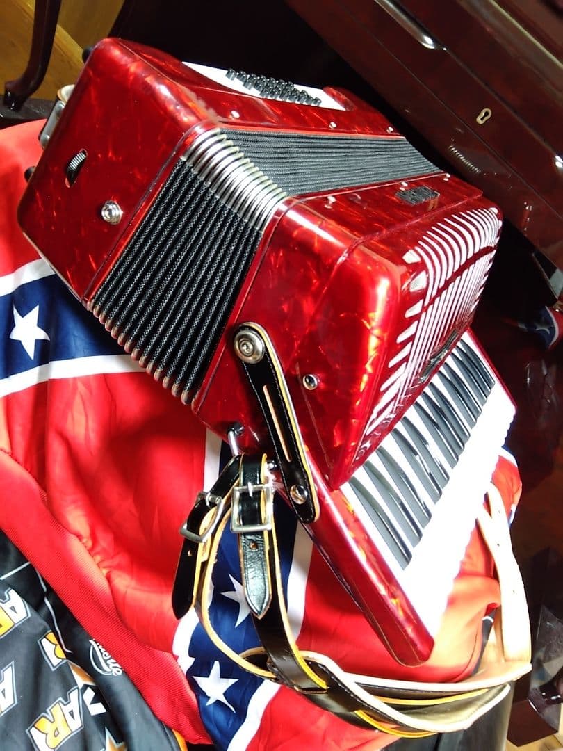 （美品）YAMAHA アコーディオン YA-21 【簡易調律整備済】