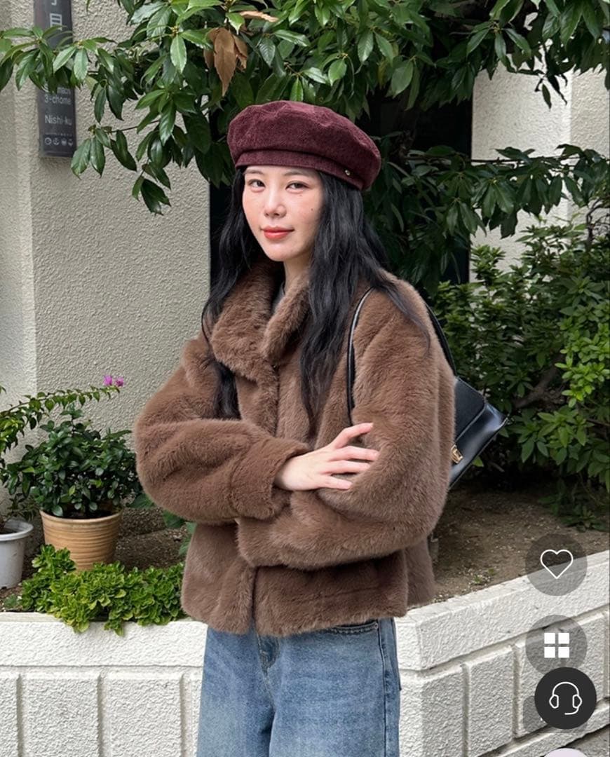 sep19 ハイネックファージャケット