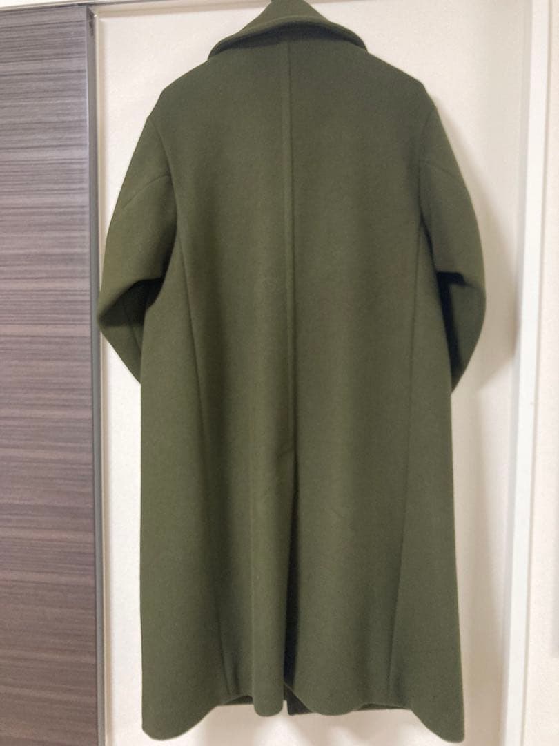 HYKE メルトン ロングコート サイズ1