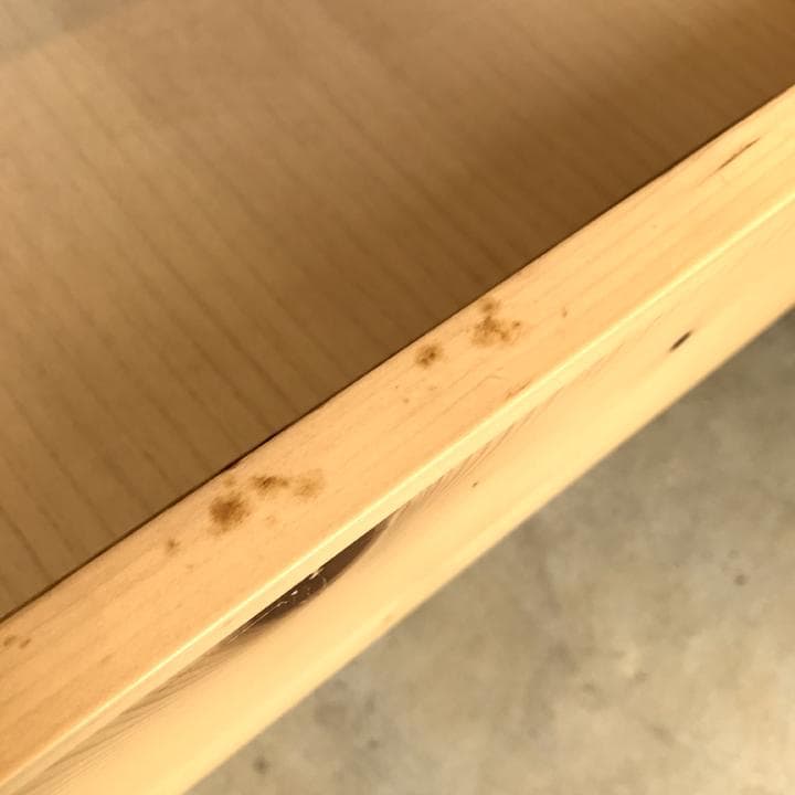 無印良品 MUJI パイン材 チェスト ４段ワイド タンス 収納 木製 家具