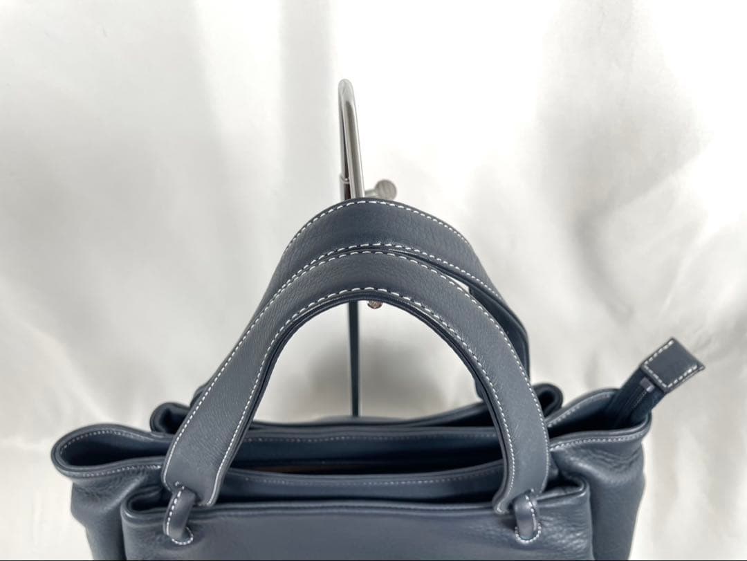 未使用 Kitamura キタムラ トートバッグ ハンドバッグ レザー 袋付き