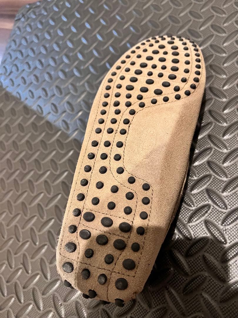 【正規店購入/超美品！】TOD’S（ドッズ）メンズドライビングシューズスエード