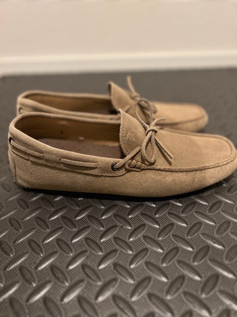 【正規店購入/超美品！】TOD’S（ドッズ）メンズドライビングシューズスエード