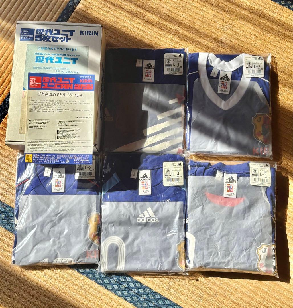 adidas 日本代表 ユニフォーム　5点セット