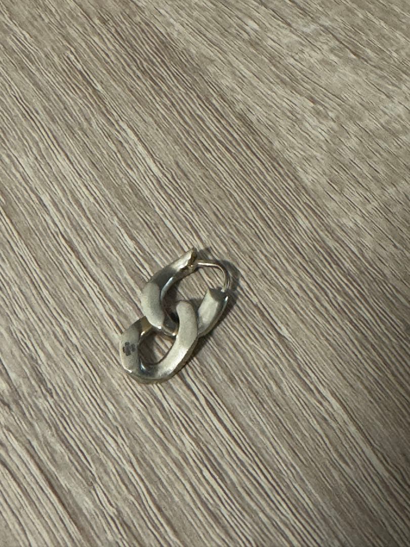 Maison Margiela マルジェラ　マイヨンピアスダブルフープリング片耳