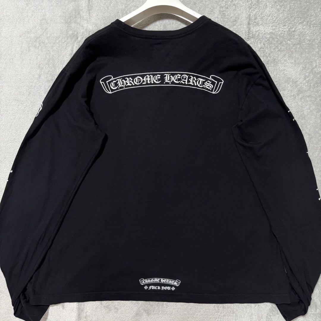 トップス Chrome Hearts Scroll Logo Pocket T-shirt