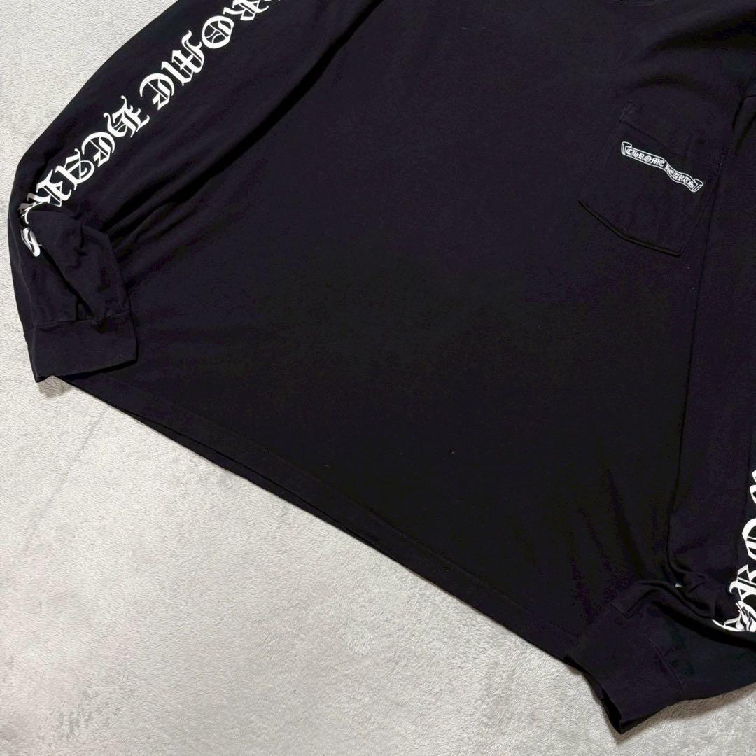 トップス Chrome Hearts Scroll Logo Pocket T-shirt