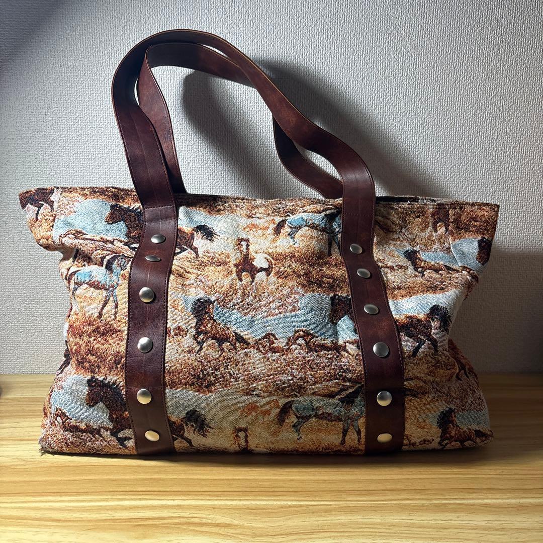 chemical sports Horse Big Bag トートバッグ