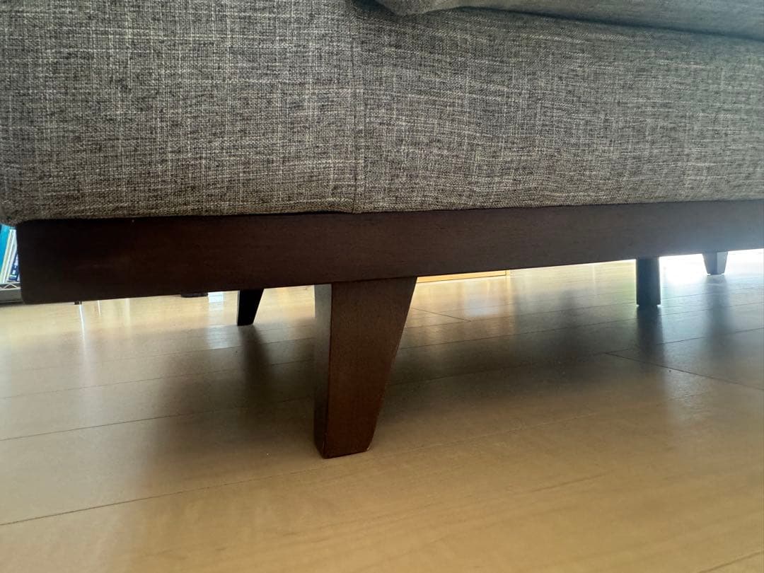 【Francfranc】キャピタン ソファ 2S ライトグレー