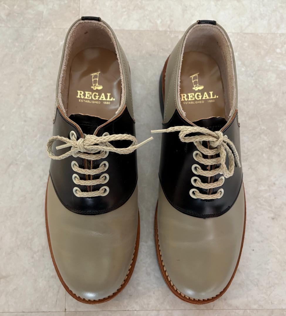 美品　REGAL リーガル サドルシューズ