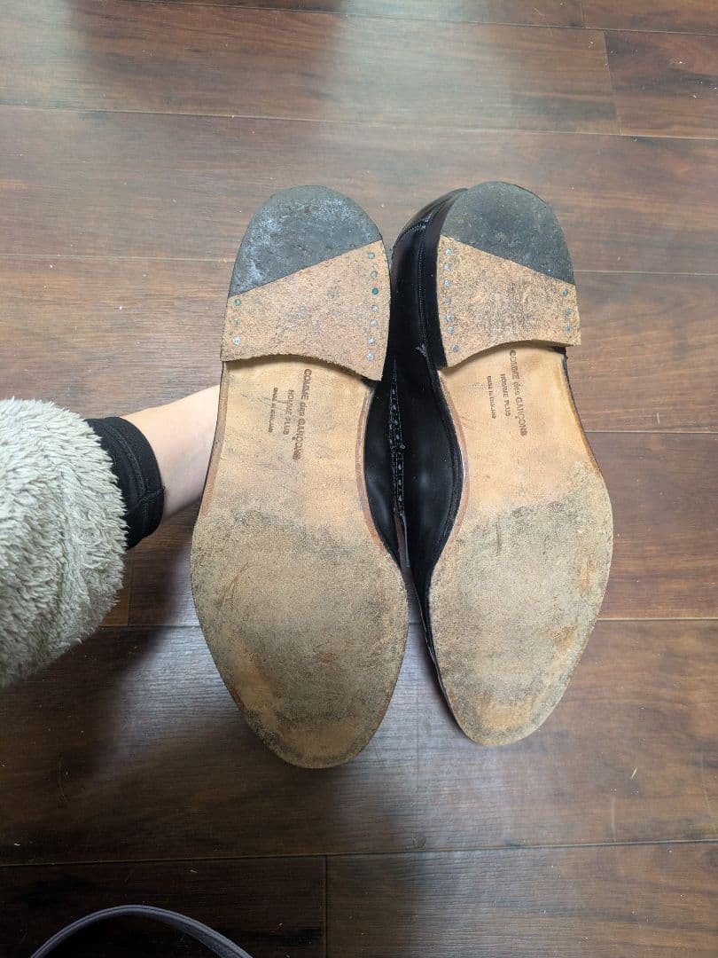 コムデギャルソン　オム　革靴　ドレスシューズ