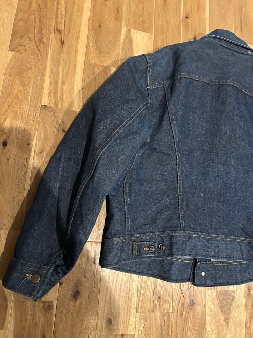 LEE 220 70s 80s スパービッグサイズ　サイズ50 超濃紺