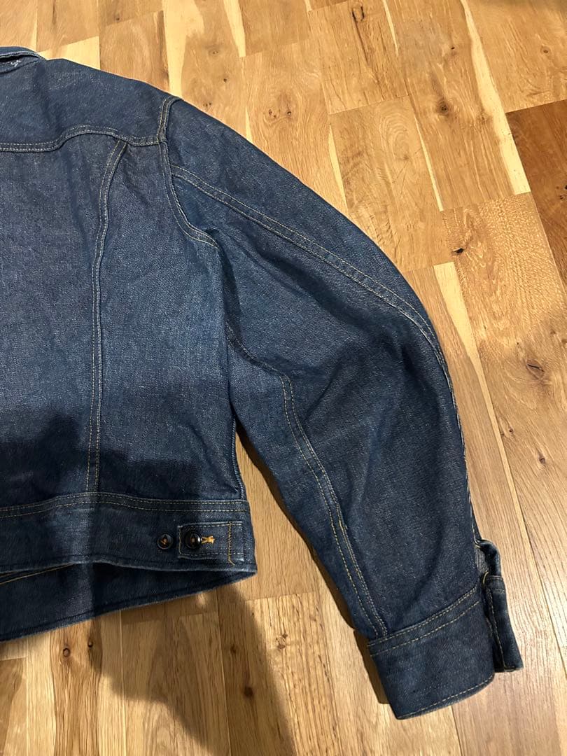 LEE 220 70s 80s スパービッグサイズ　サイズ50 超濃紺