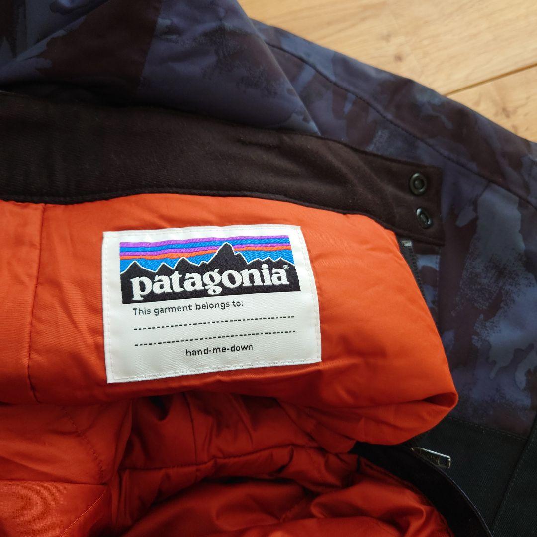 美品　patagonia ボーイズ・スノーショット・パンツ スノーウェア L