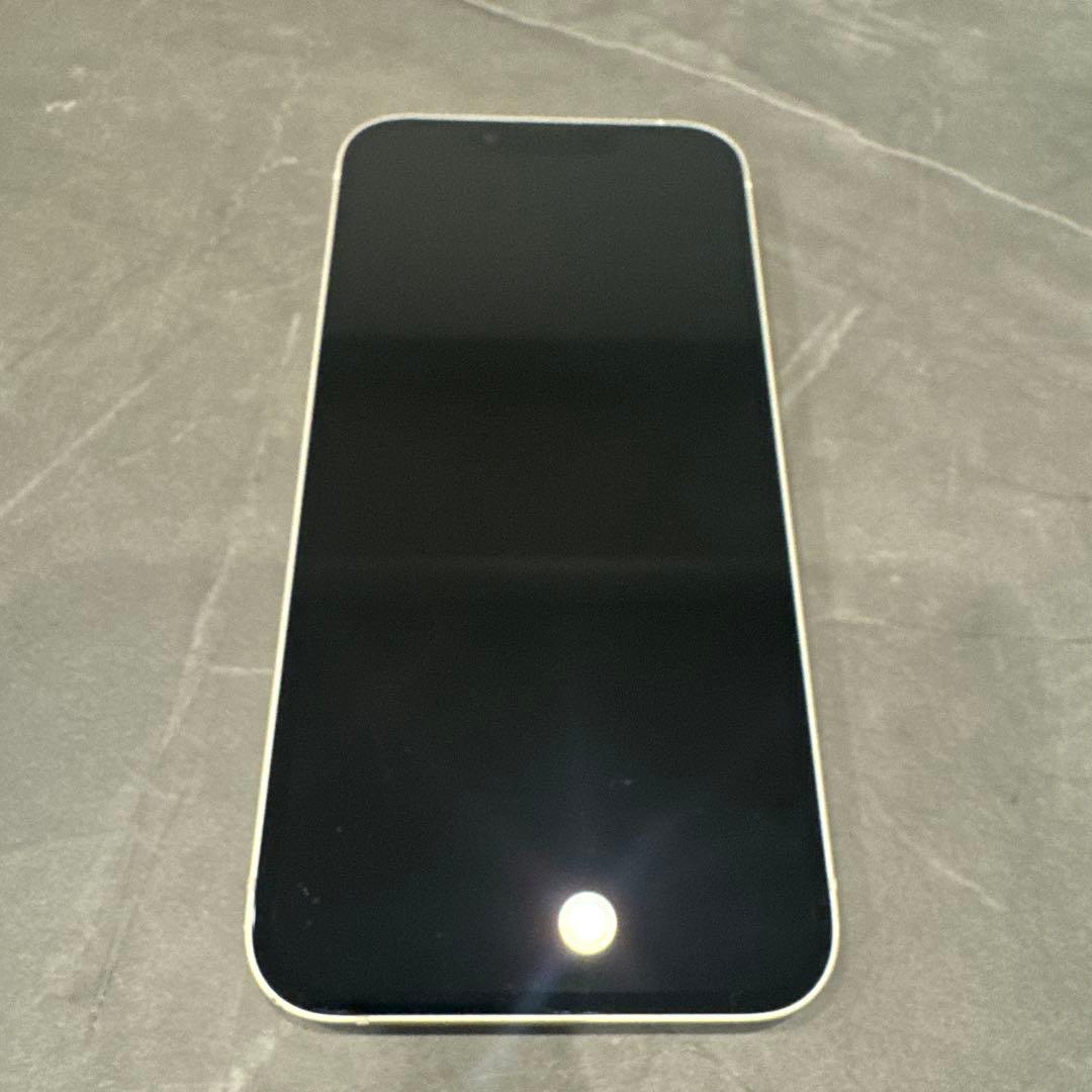 【カメラレンズヒビあり】iPhone13 ホワイト　256GB SIMなし