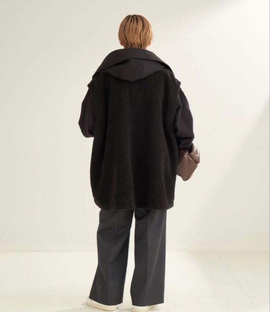 VACHEMENTヴァシュモン　リサイクルシェルタフタボアベスト