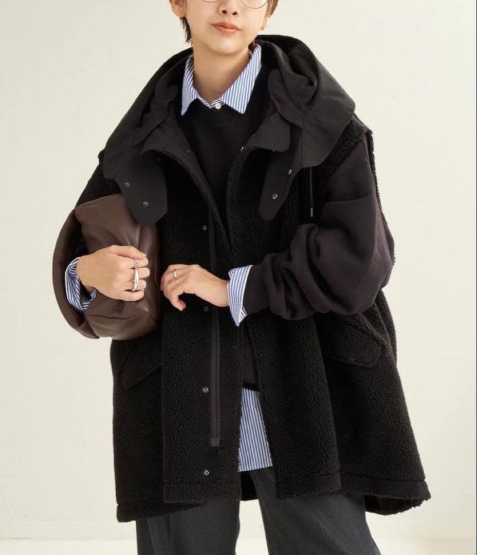 VACHEMENTヴァシュモン　リサイクルシェルタフタボアベスト