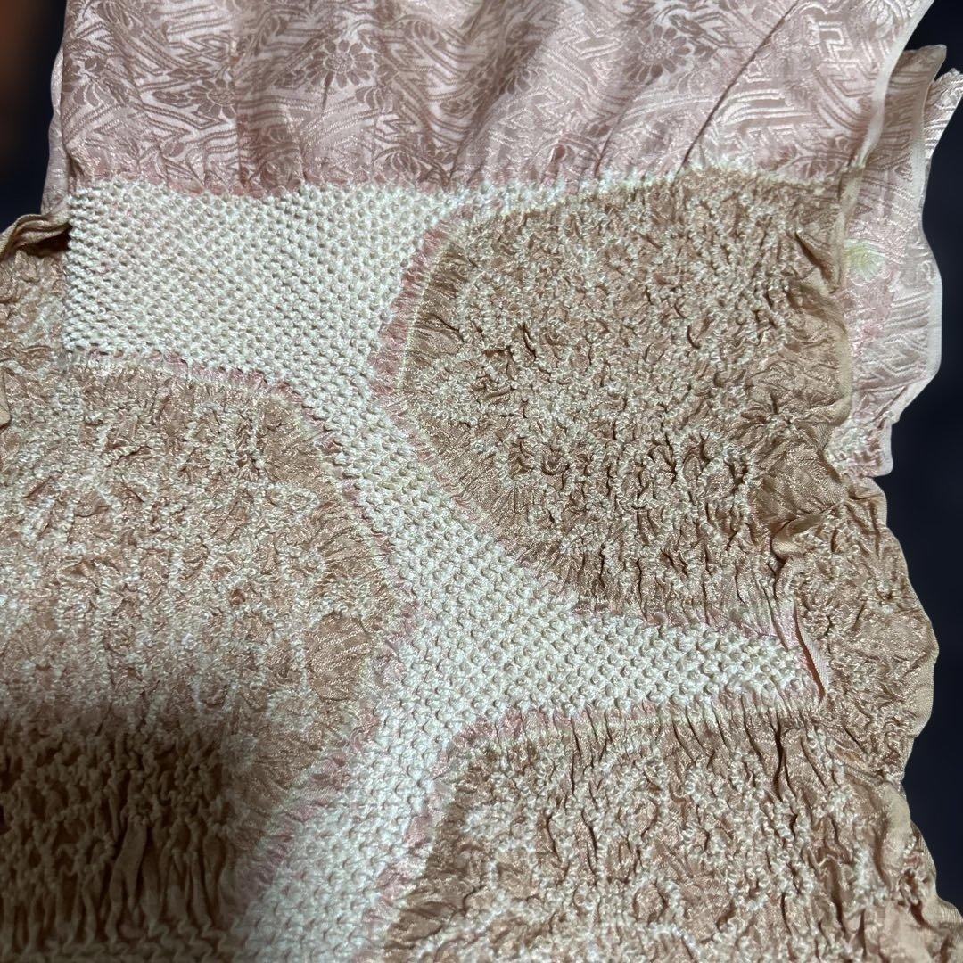 新品　ほぼ美品　袷　正絹　振袖　友禅　フルセット　7点　身丈163 裄丈69