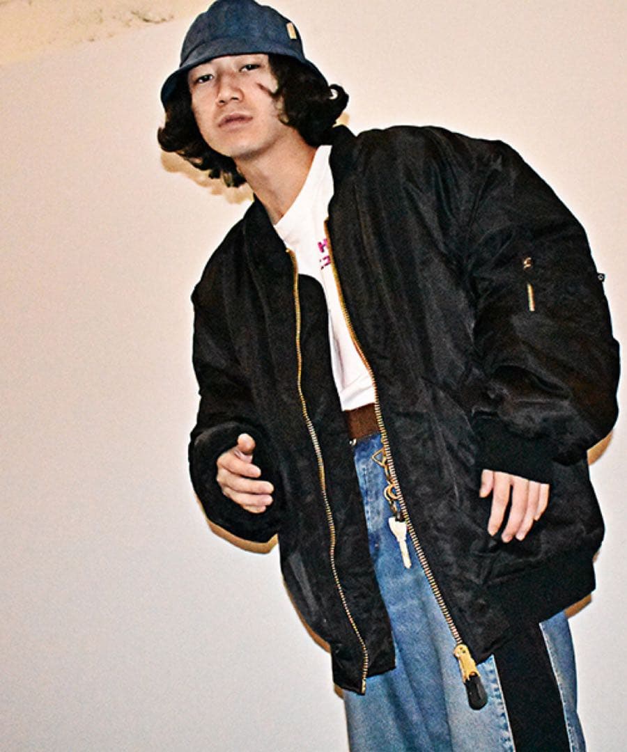 FOSTEX GARMENTS MA-1 XXL ブラック Raf Simons