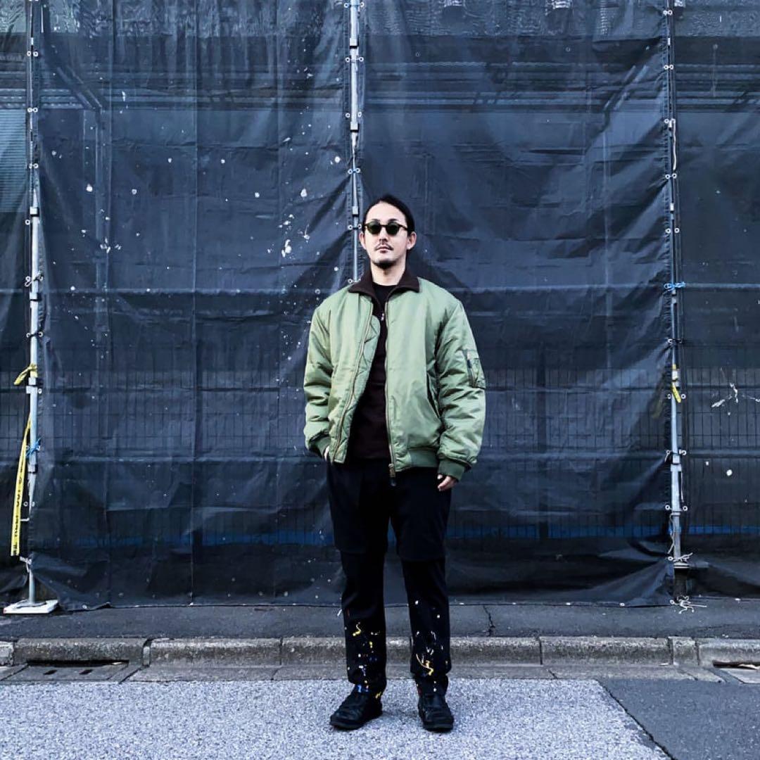 FOSTEX GARMENTS MA-1 XXL ブラック Raf Simons