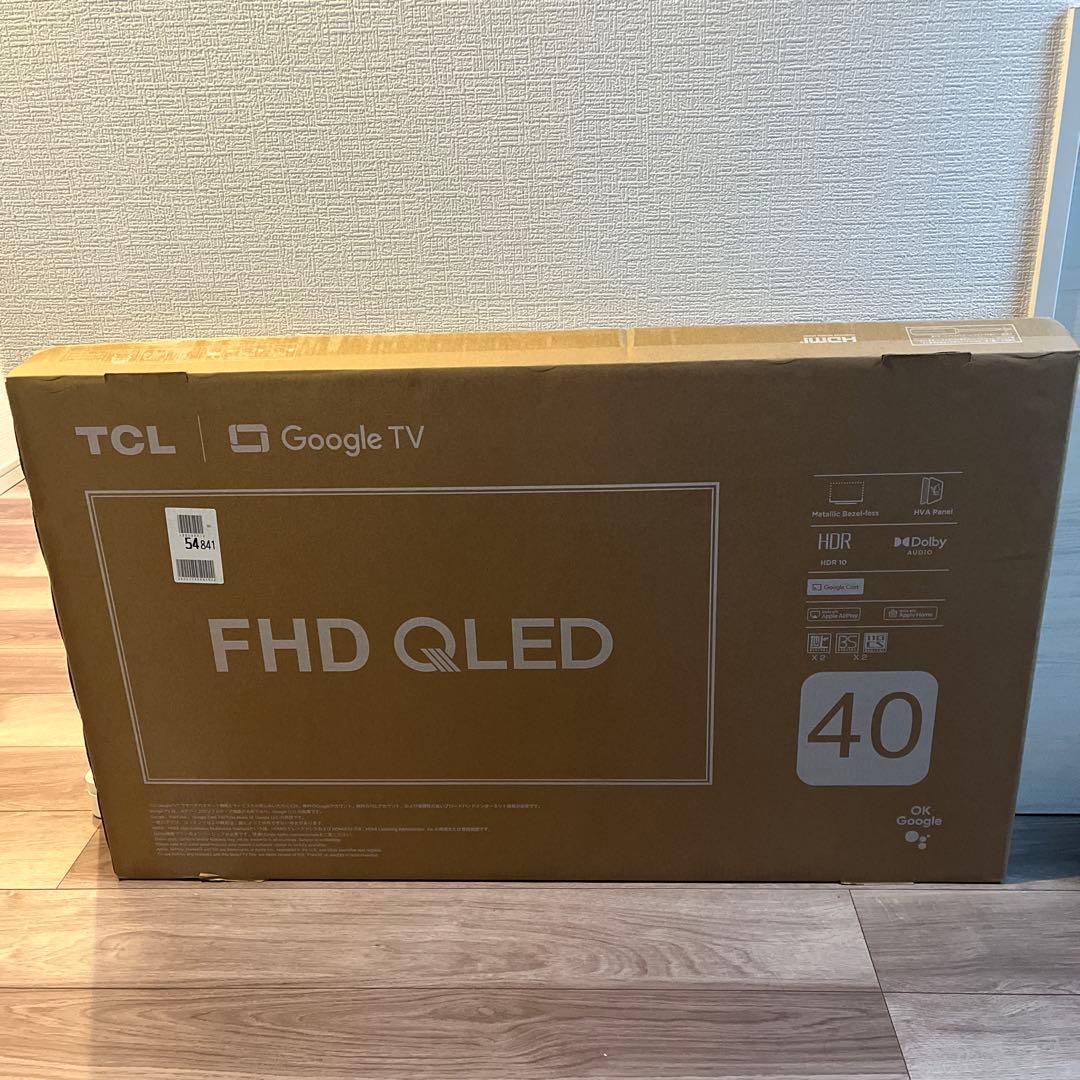 ！！最終値下げ！！　新品　2025年製TCL40型スマート液晶テレビ