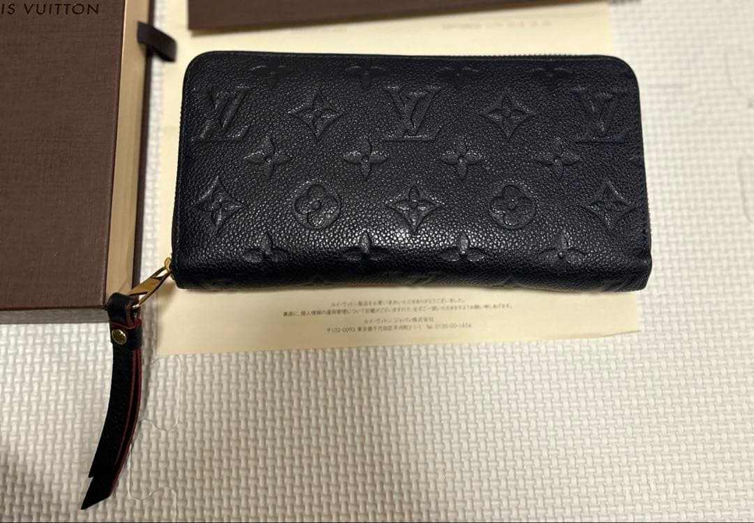 【taka】ルイヴィトン M62121 ジッピー・ウォレット　ネイビー