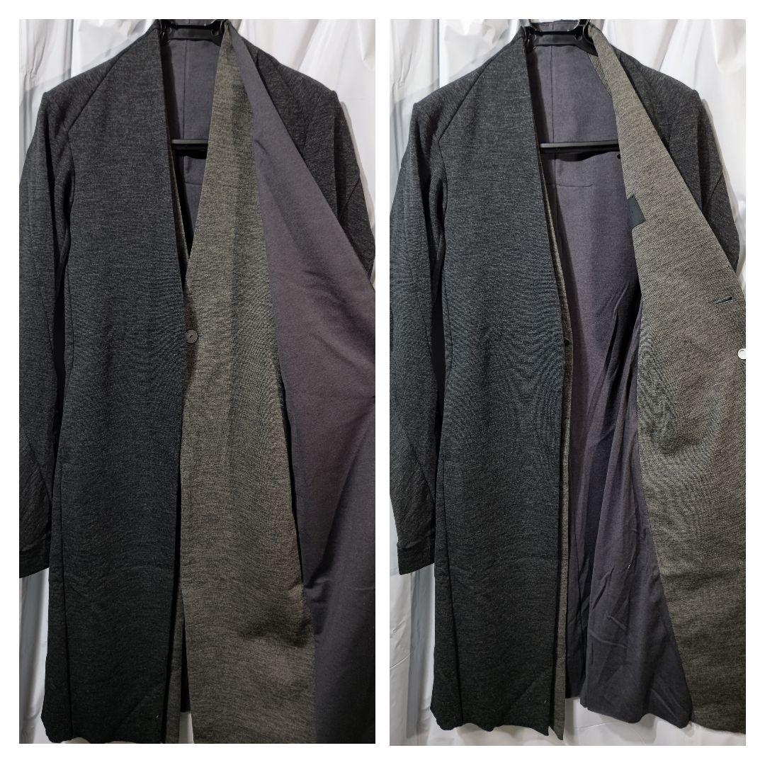 未使用 DEVOA デヴォア レイヤード ノーカラージャケット