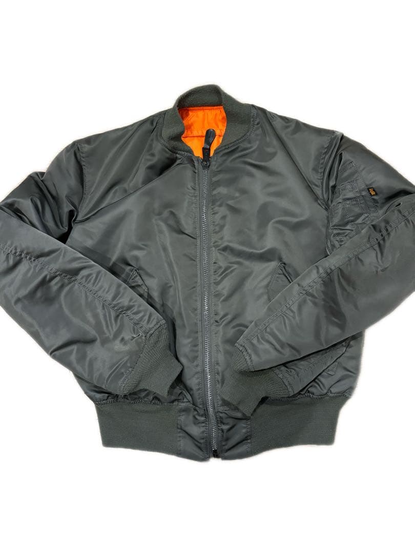 USA製 ALPHA INDUSTRIES 短丈MA-1