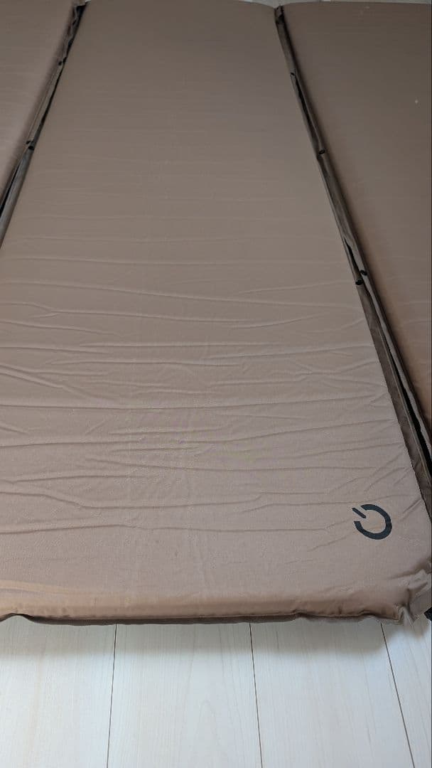 クイックキャンプ インフレーターマット 8cm シングル 3個セット　車中泊