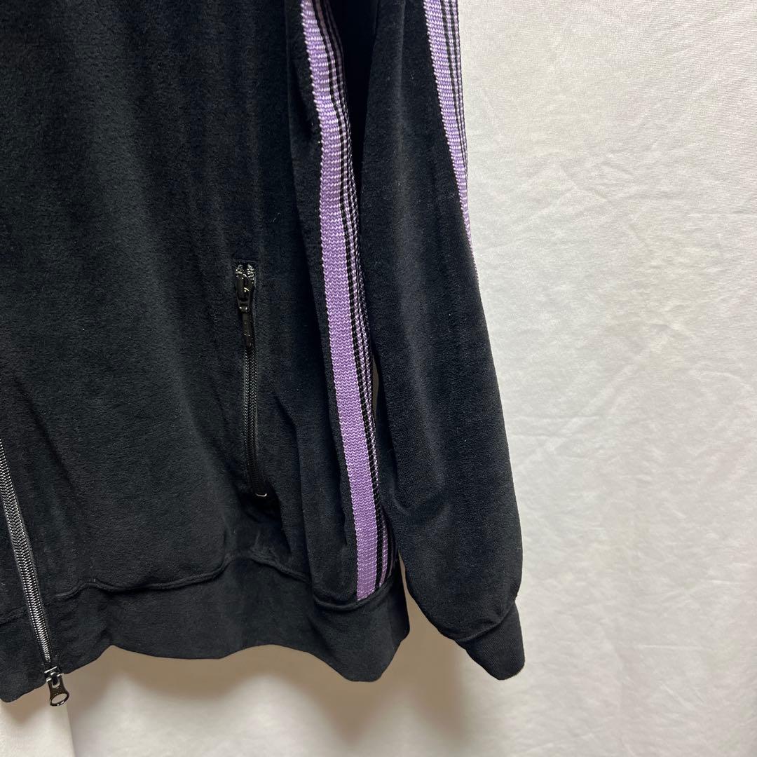 Needles ニードルスTrack Jacket Velour XL ブラック