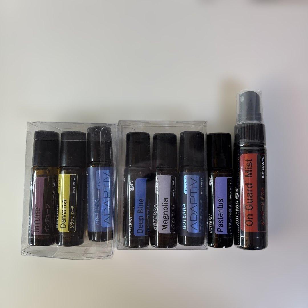 doTERRA 化粧オイル 10ml×7個セット＆ガードミスト 27ml