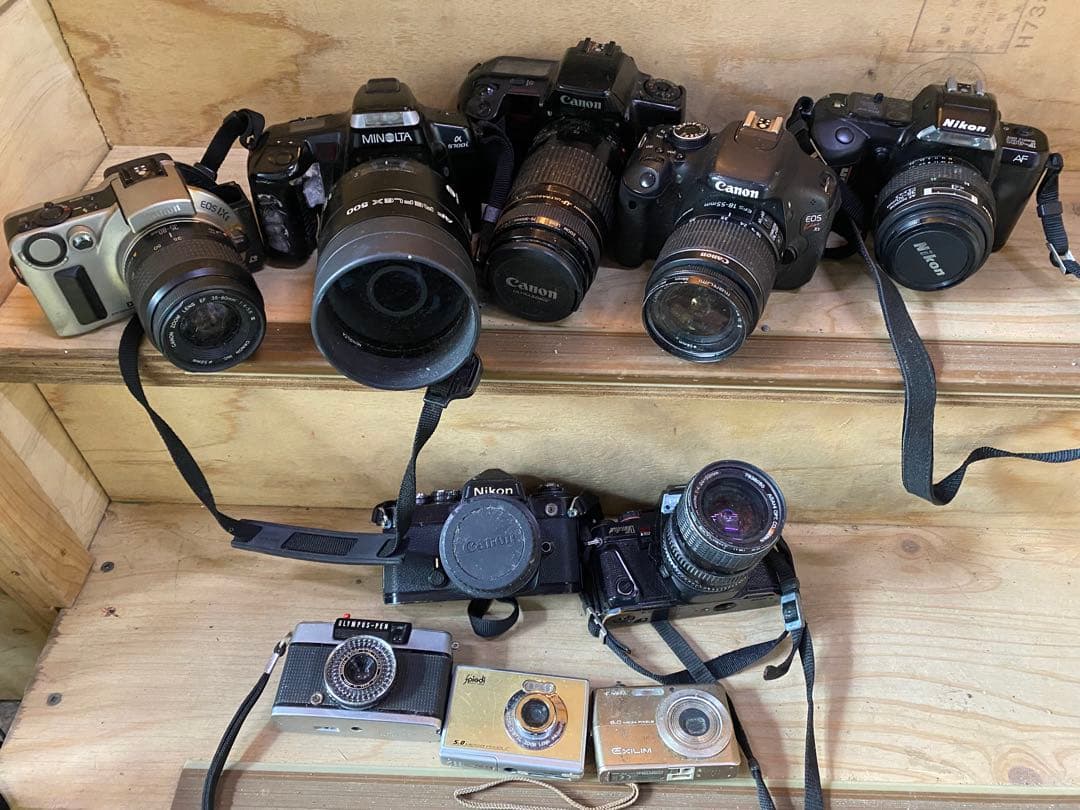 フィルムカメラセット（オリンパス・Canon含む）