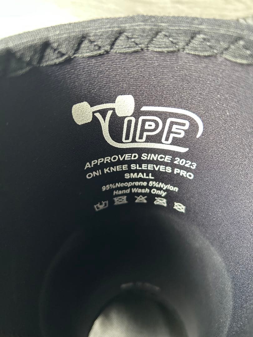 S級品】ONI ニースリーブPRO IPF公認 膝サポーター スクワット 鬼プロ