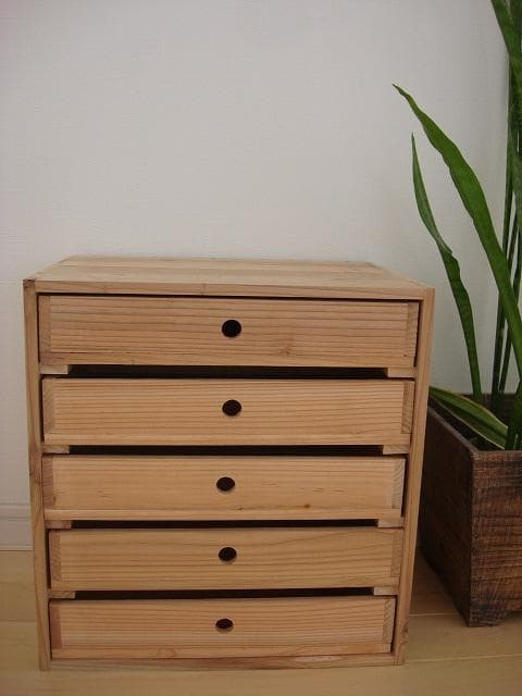 K. Hase★送料無料★B4丸穴3段引き出し×2個