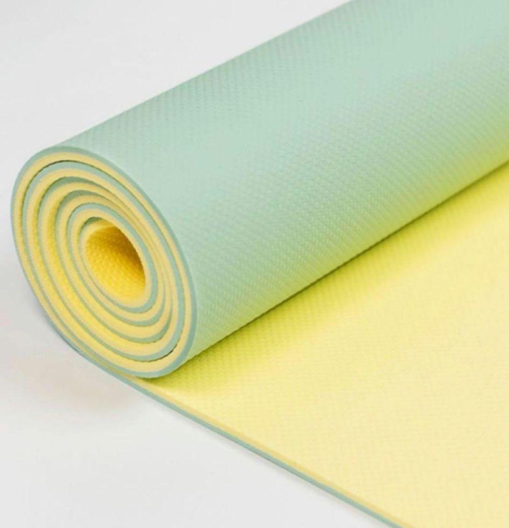 Lava SUKALA ヨガマット イエロー ミント 収納バッグ付き