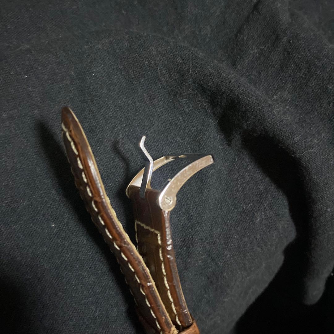 正規品 PANERAI 腕時計 ベルト 尾錠 未使用 レザー 本革 茶 ブラウン