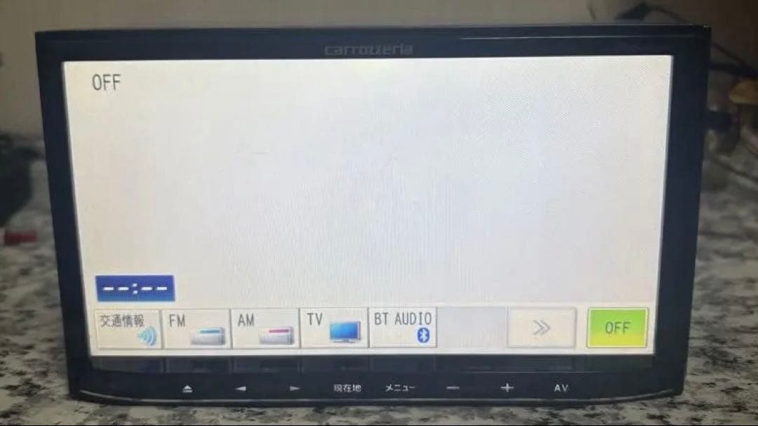 カロッツェリアAVIC-MRZ90地図2016