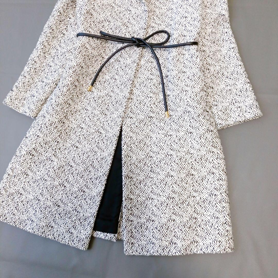 【Theory/セオリー】19SS　現行　ツィード　ロングコート　アウター　防寒