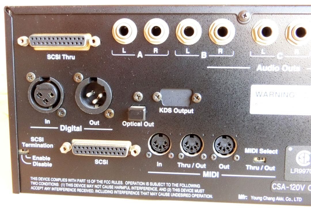 値下げ KURZWEIL K2500R サンプルオプション 完動 美品