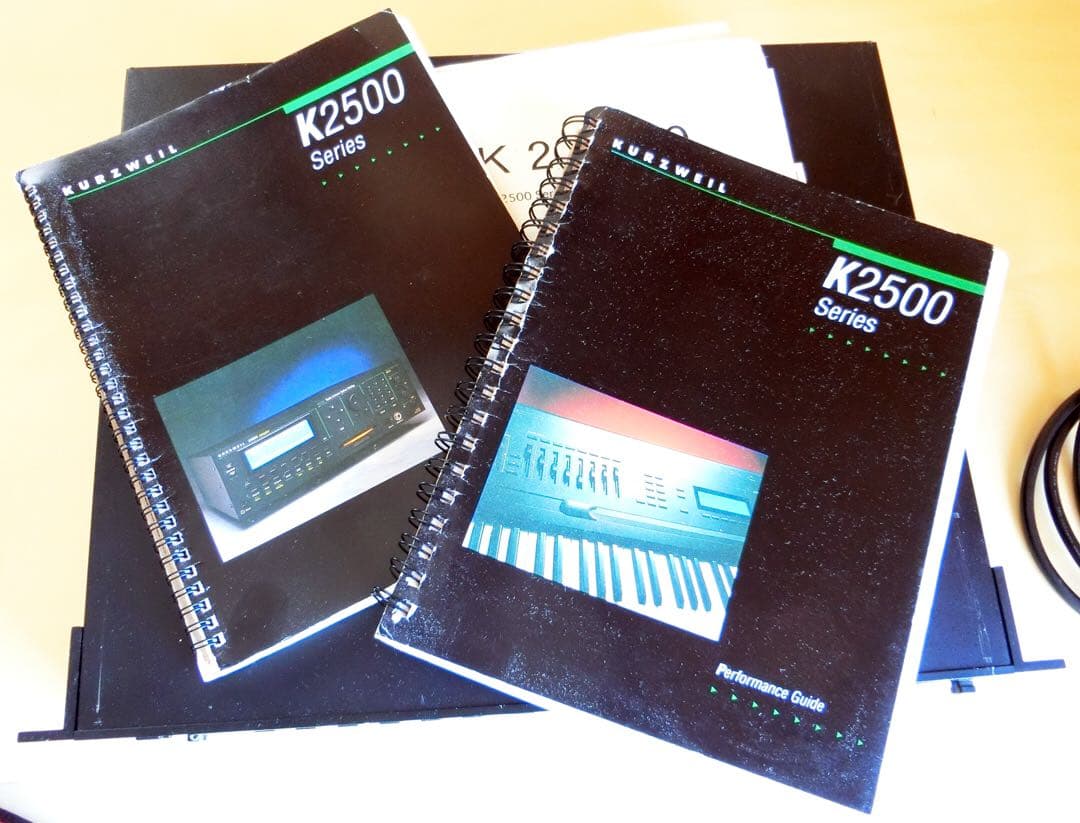 値下げ KURZWEIL K2500R サンプルオプション 完動 美品
