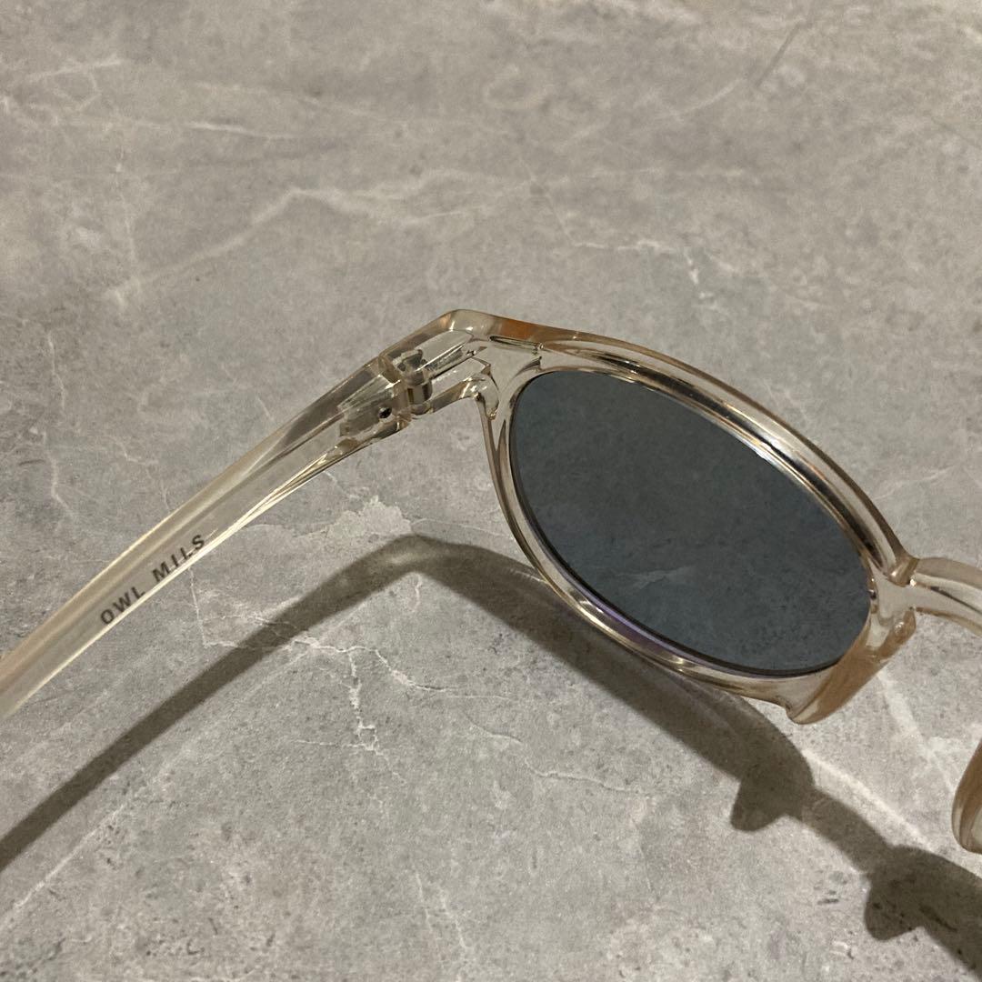 OWL MILS アウルミルズ サングラス Eir 2.0 クリアブラウン