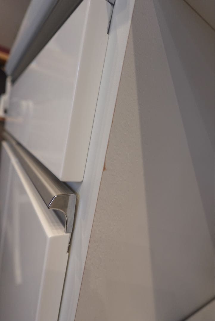 【送料込み設置】ニトリ　キッチンボード　レジューム幅90 食器棚