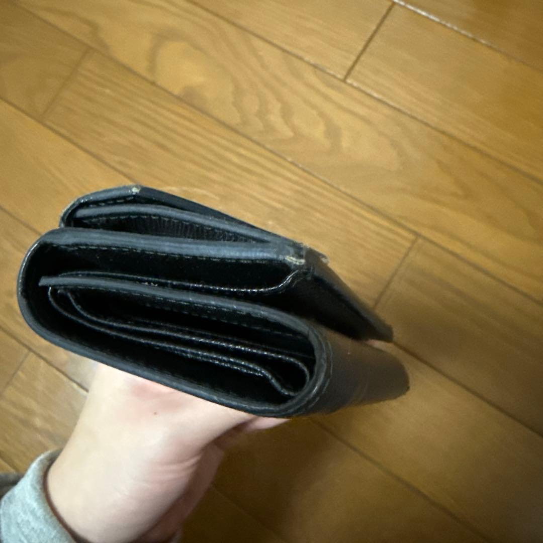 PRADA ブラック 三つ折り財布