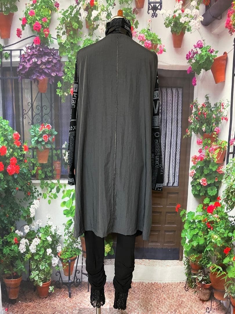 むむ743mujiyaデザインSK/643mujiyaアシメTU(GY)